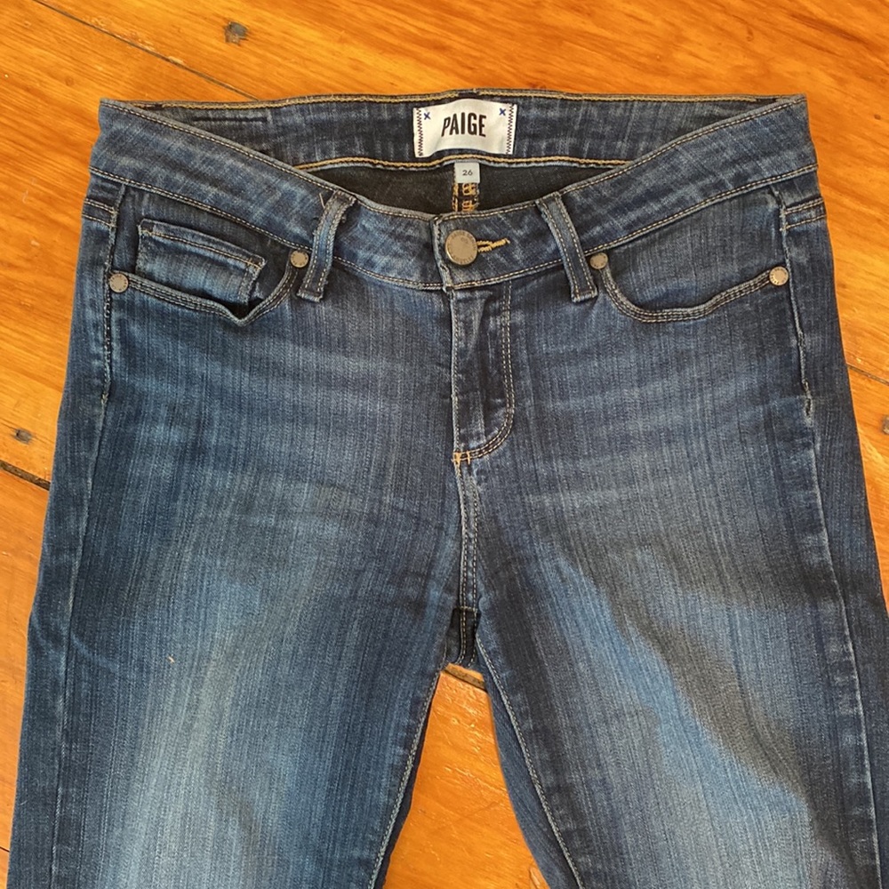 Paige Verdugo Ankle Jeans 26 - Picture 3 of 12